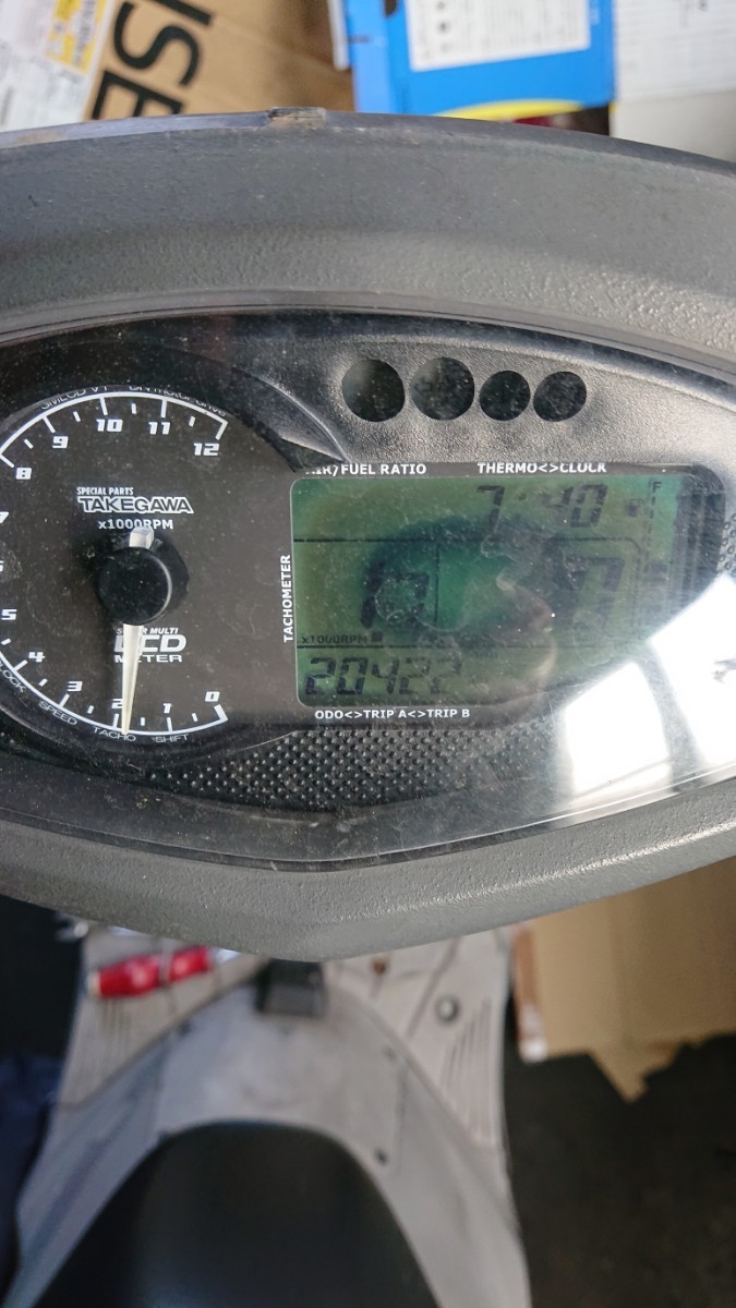 SP武川 - v125 Yahoo!オークション デジタルメーター メーター 武川