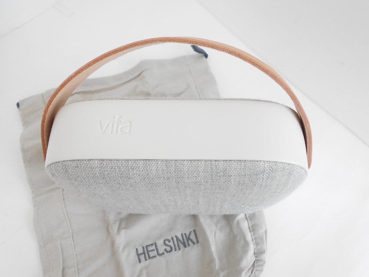 ●Vifa HELSINKI VIFA040 ポータブル Bluetooth スピーカー ヘルシンキ ポータブルスピーカー 箱 説明書付き Vifa Helsinki com: .com ポータブル スピーカー