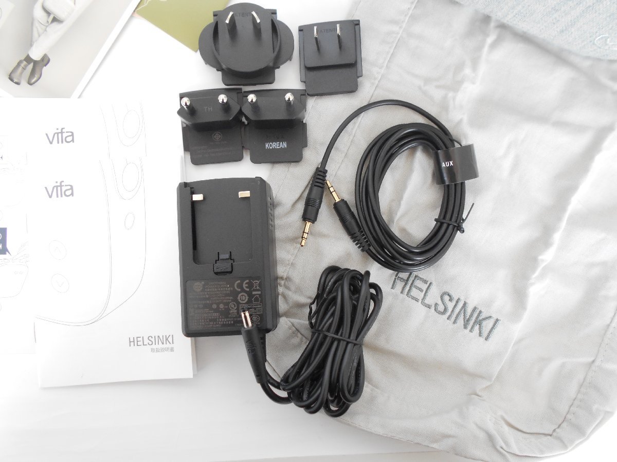 ●Vifa HELSINKI VIFA040 ポータブル Bluetooth スピーカー ヘルシンキ ポータブルスピーカー 箱 説明書付き Vifa Helsinki com: .com ポータブル スピーカー