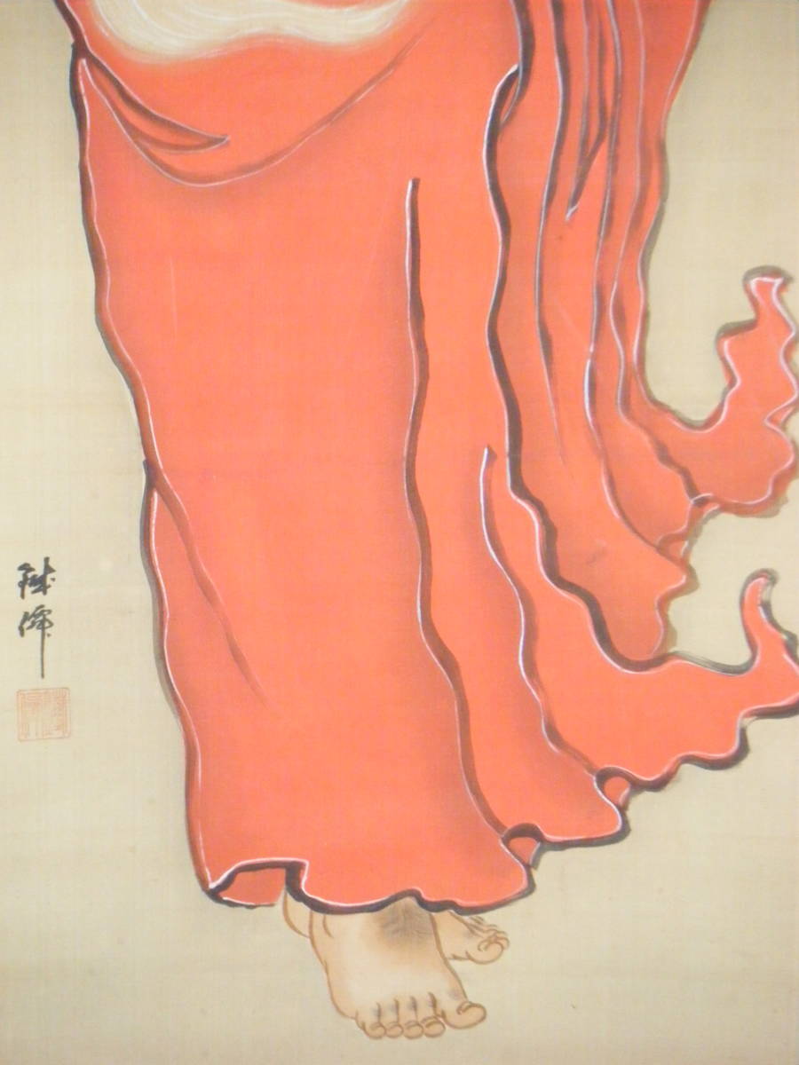真作】【WISH】山田清光 油彩 10号 桜満開 青空朗景 〇個展開催 岐阜県