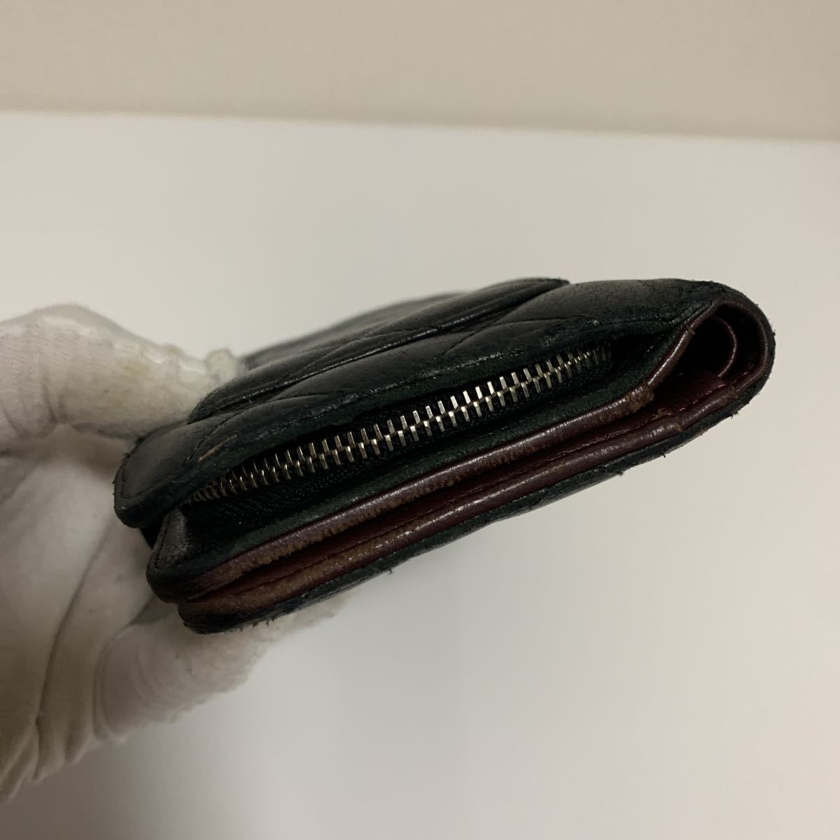 公式通販サイトでお買い 希少 CHANEL シャネル マトラッセ がま口 ココ