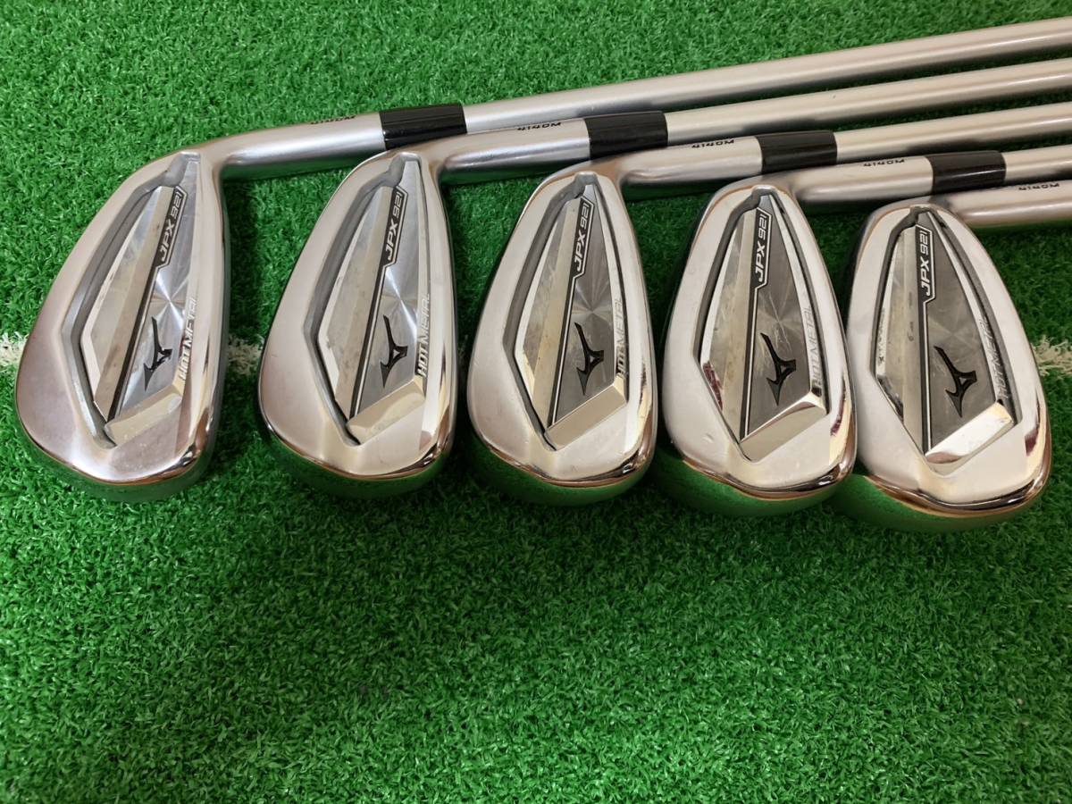 ミズノJPX921 ホットメタル 5本 6〜P 即決 中古 (5本)JPX 921 ホット