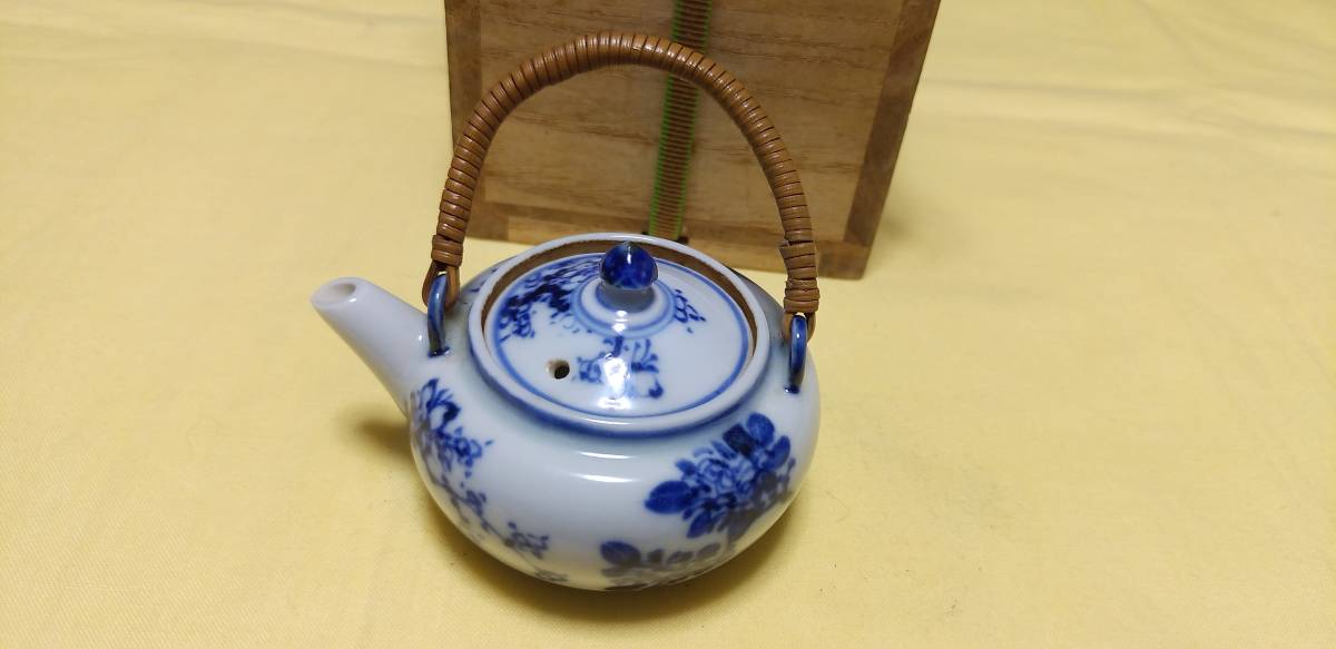 京焼：清水　七兵衛造　急須　茶注　茶道具　良品
