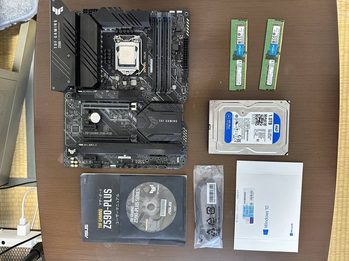 CPU，マザーボード，メモリー，その他セット