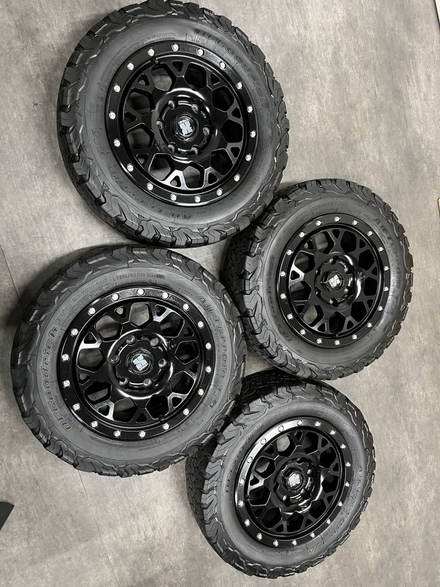 MLJ XTREME-J XJ04 サテンブラック 6.5jx16+38 6/139.7 BF Goodrich