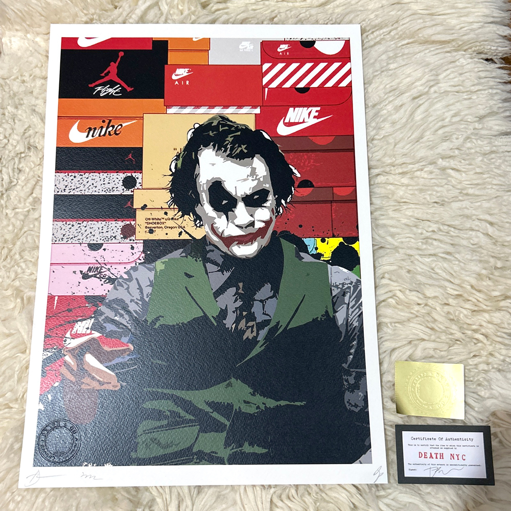 世界限定100枚 DEATH NYC ジョーカー JORKER ナイキ NIKE ヒース