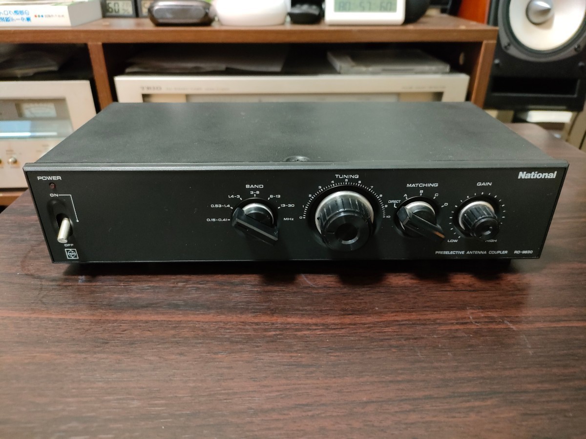 RD-9830 National BCL用プリセレクティブアンテナカップラ