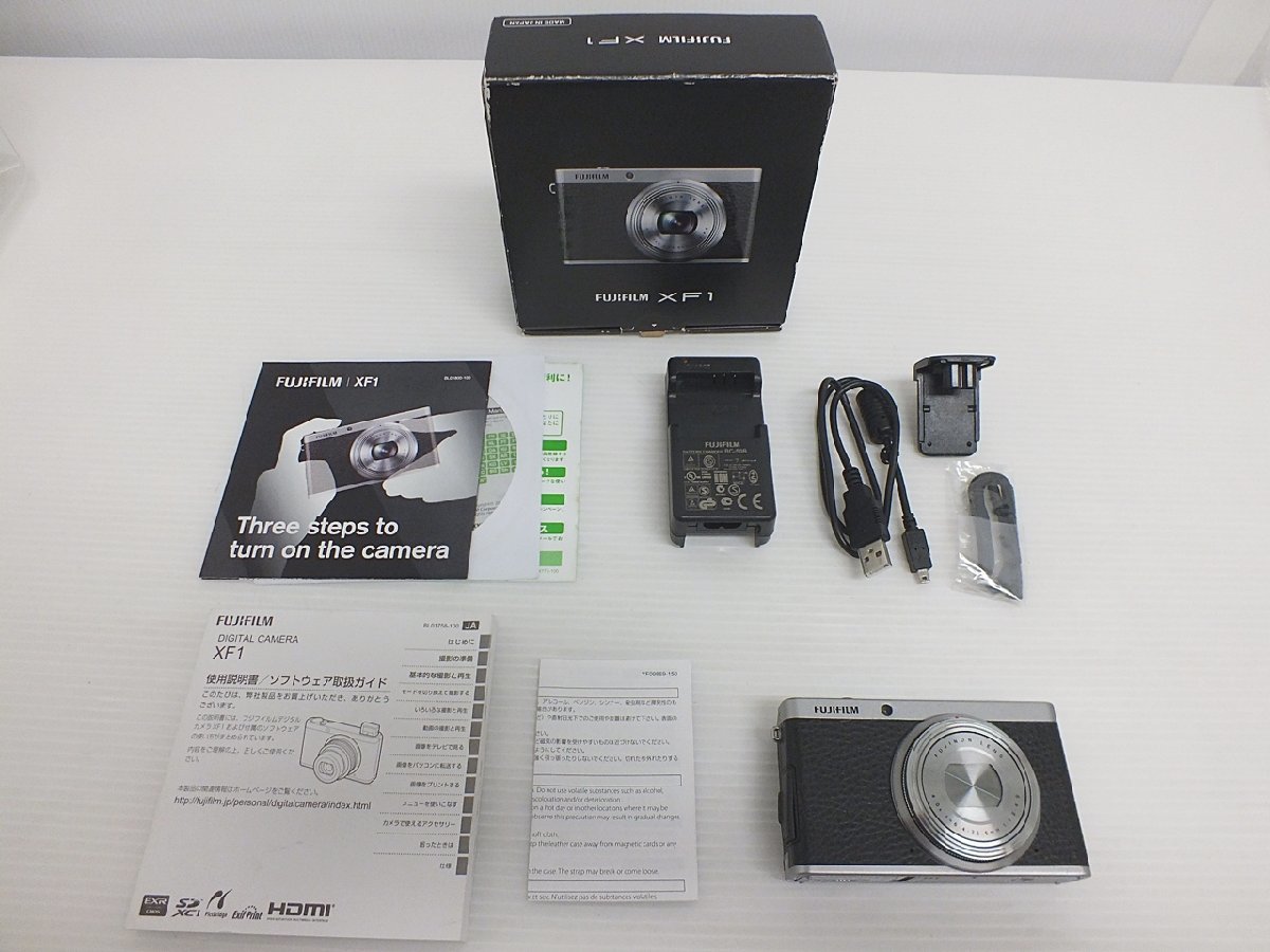 [B8A-55-136-1] FUJIFILM 富士フイルム XF1 コンパクトデジタルカメラ 完品 動作確認済 中古