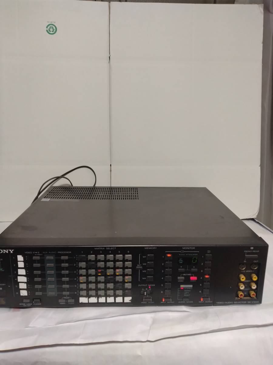 ソニー AVセレクター SB V3000 ジャンク 通電確認 SONY ソニー VIDEO