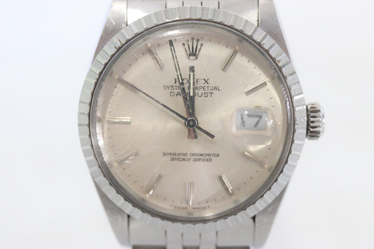  【ト足】 ROLEX ロレックス OYSTER PERPETUAL DATEJUST デイトジャスト メンズ 腕時計 CA451CAA3R_1