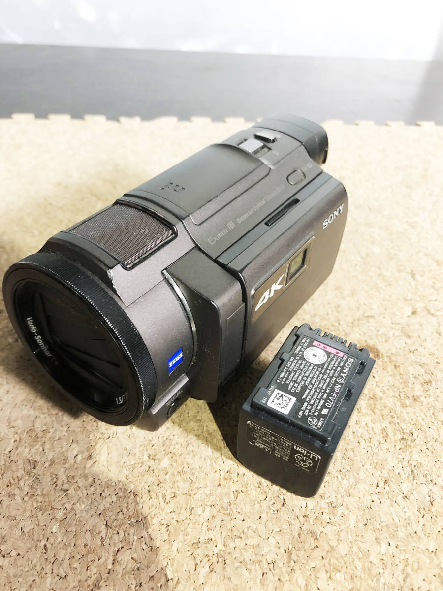 SONY FDR-AXP35 4K Wi-Fi 修理必要中古ジャンク品 SONY FDR-AXP35 4K ☆