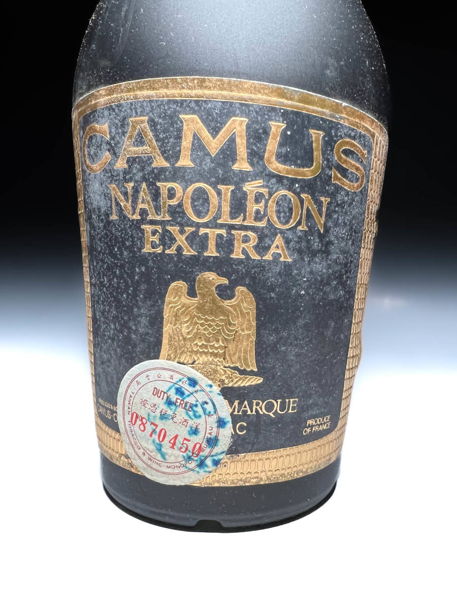 □古い 台湾向けTAIWAN DUTY FREE CAMUS NAPOLEON EXTRA ナポレオン