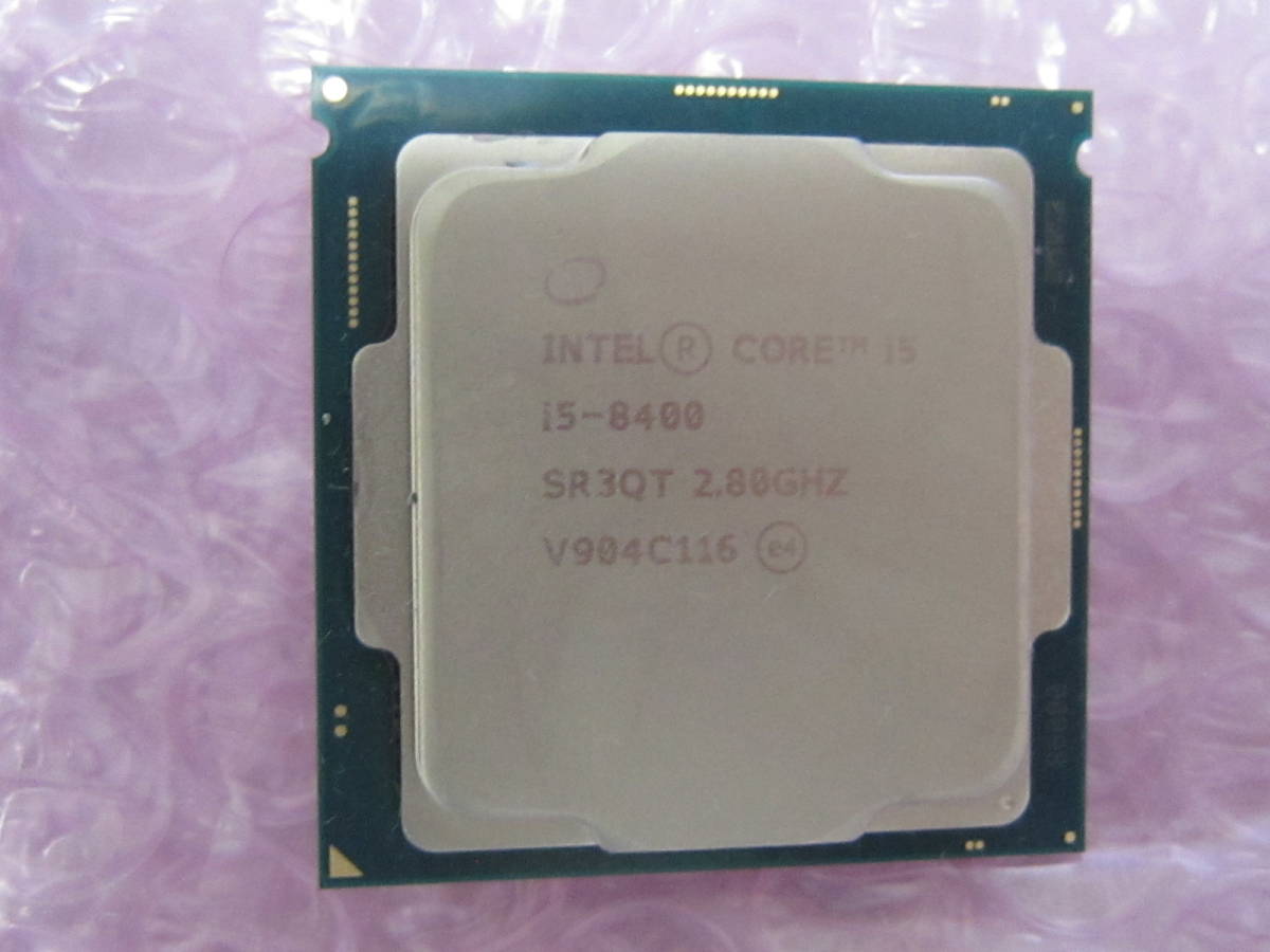 5556☆CPU Intel Core i5 8400 2.80GHZ SR3QT 動作品