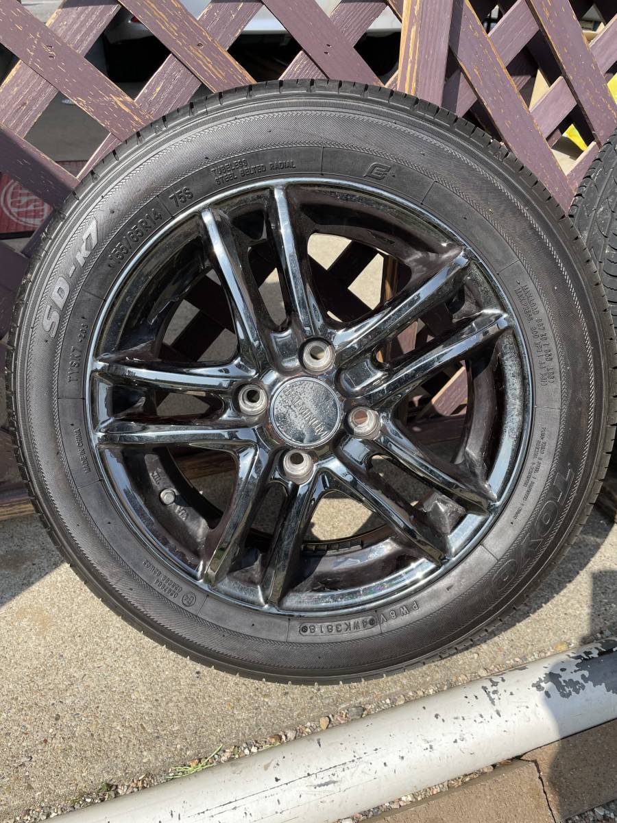 夏タイヤ 155/65R14 TOYO SD-k7 （＊088） SD-K7（エスディー