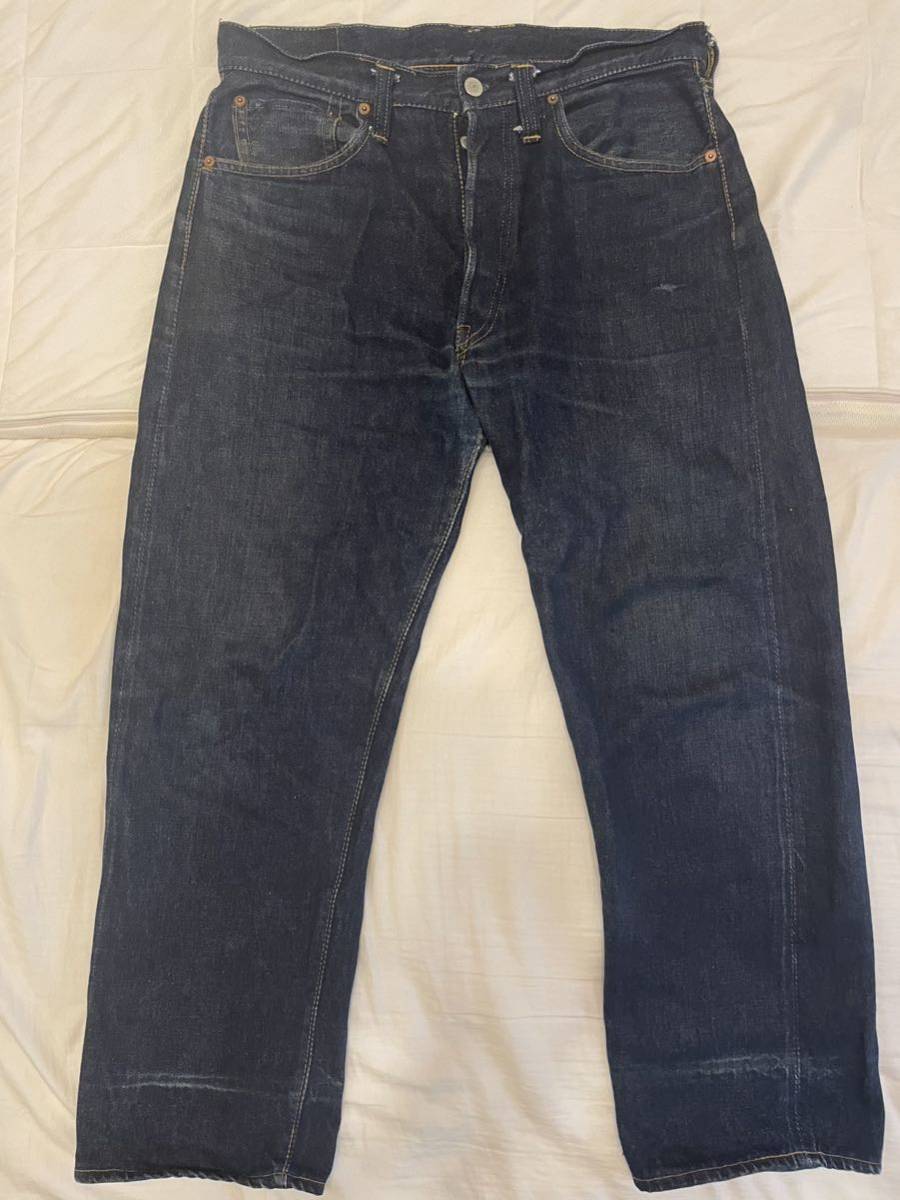 濃紺Levi''s ビンテージリーバイス501XX オリジナルミントコンディションギャラ無しW32