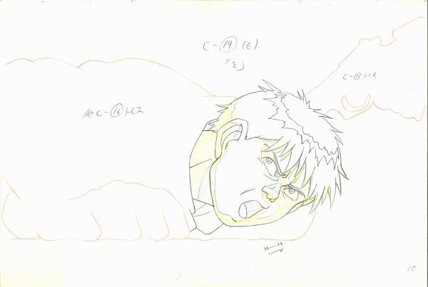 貴重・3枚セット】AKIRA 原画 修正原画 大友克洋 アキラ 金田 映画 