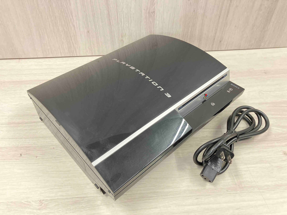 【現状品】 SONY PlayStation3(80GB):クリアブラック(CECHL00)