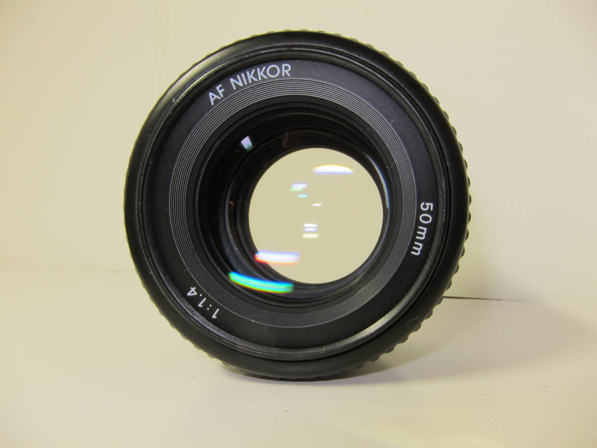 Nikon AF 50mm f1.4 New (フード HS-7 付き) □ 10674 【公式通販】