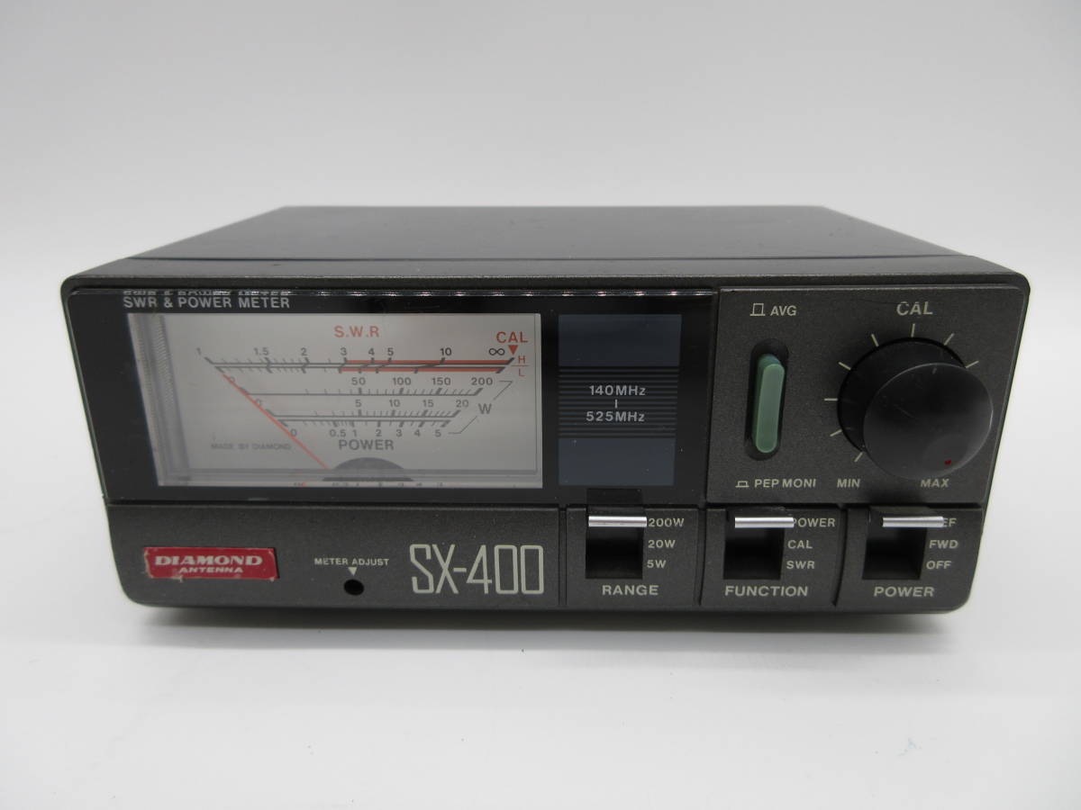【★１円～★現状販売！】[UK10780] 第一電波工業（ダイヤモンドアンテナ） SWR & パワーメーター SX-400 ★こちらはSX-400です！★