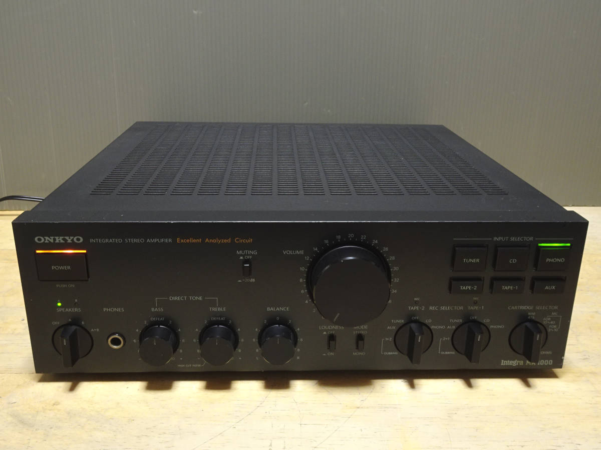 ONKYO Integra MA-1000 オンキョー プリメインアンプ 音出し確認済み ジャンク