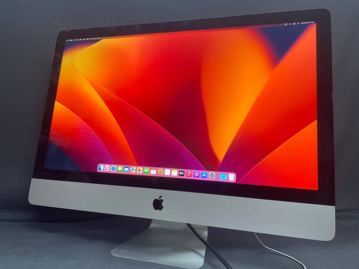 ☆【良品 27インチ】Apple iMac (Retina 5K， 27-inch， 2017) A1419