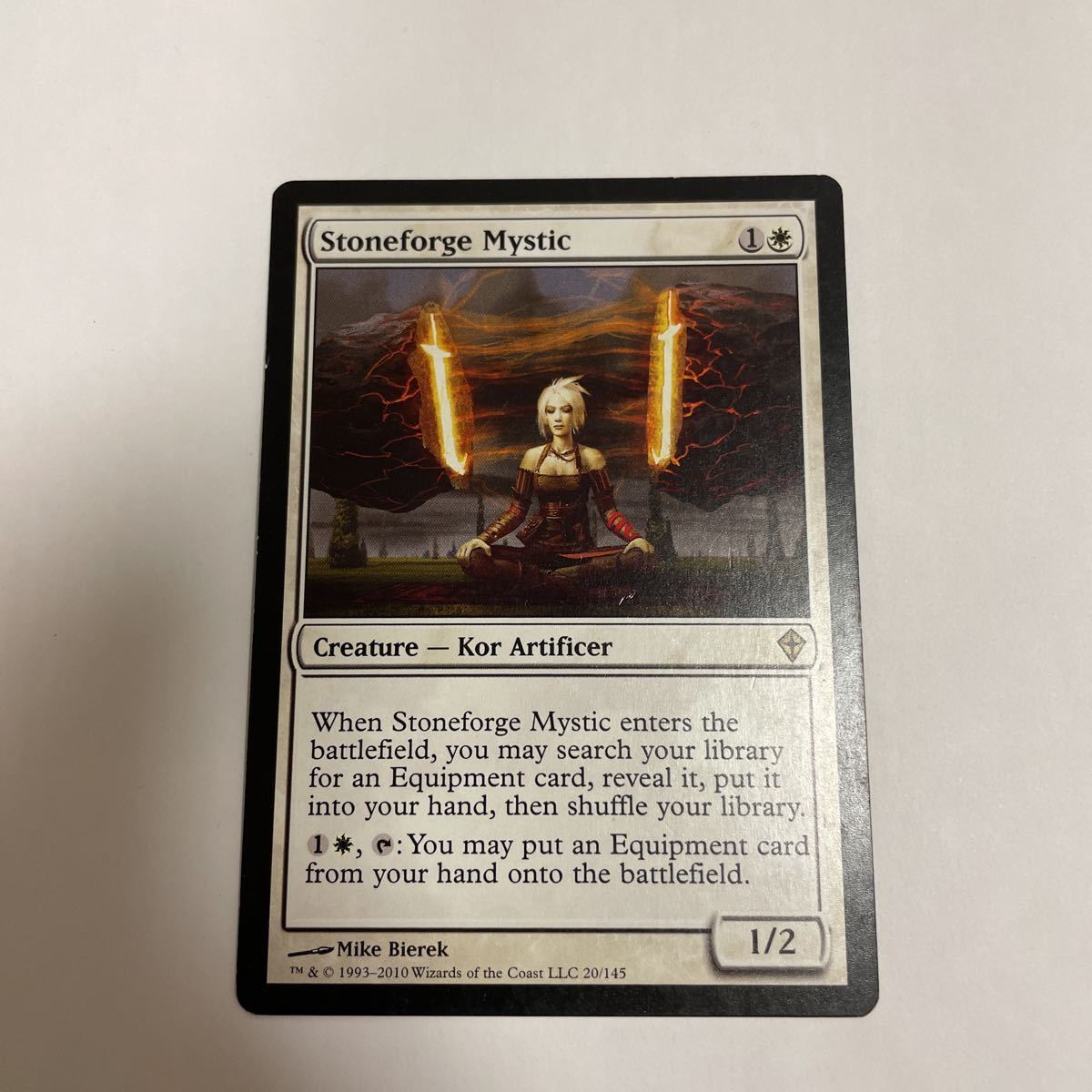 石鍛冶の神秘家⁄Stoneforge Mystic WWK英語4枚セット 石鍛冶の神秘家