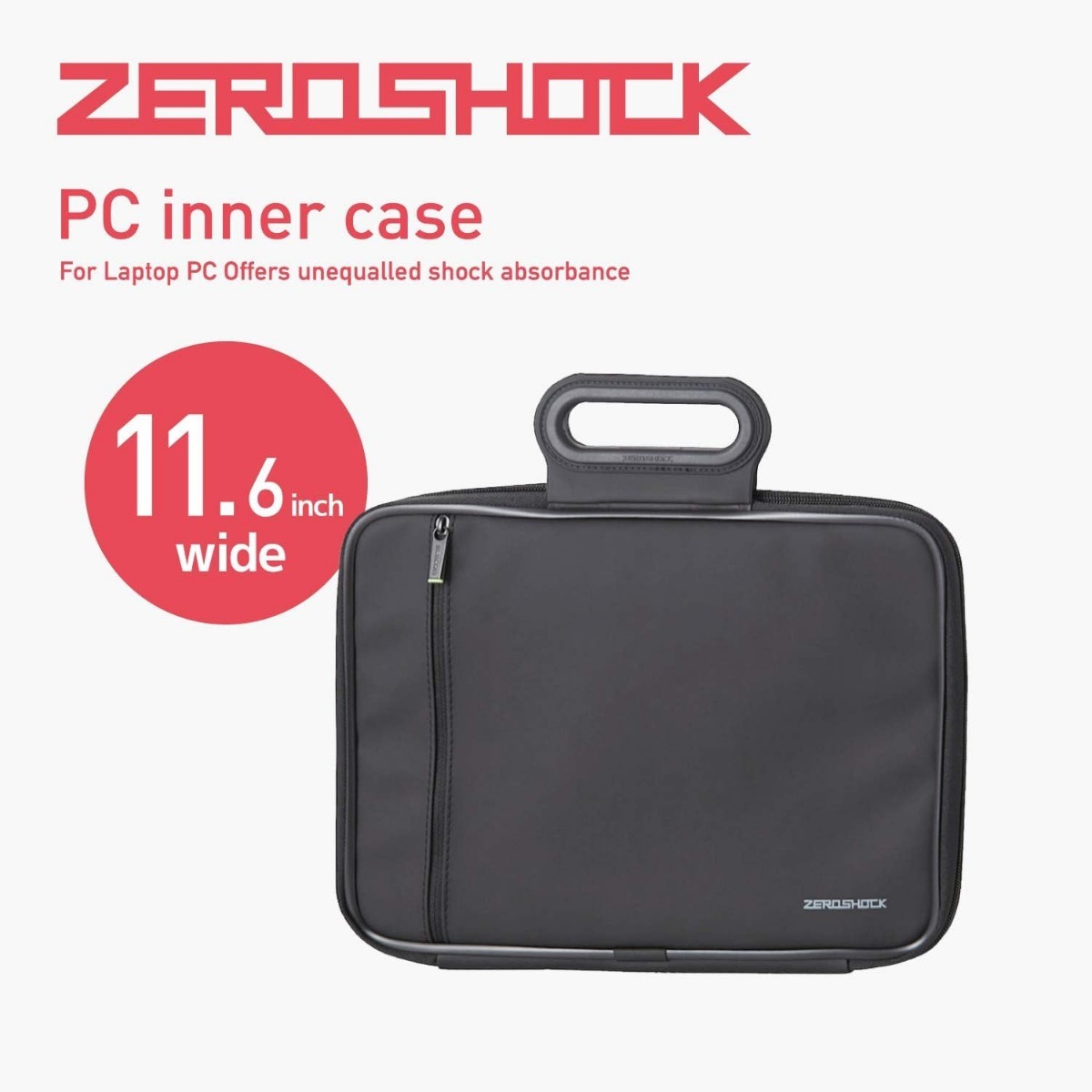 エレコム パソコンケース PCケース 11.6インチ 衝撃吸収 ブラック_1