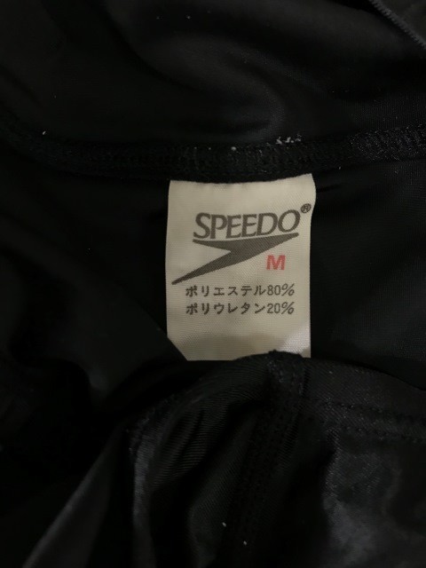 r2_7527 スピードSPEEDO 日本製 マーキュライン 光沢ブラック×蛍光光沢