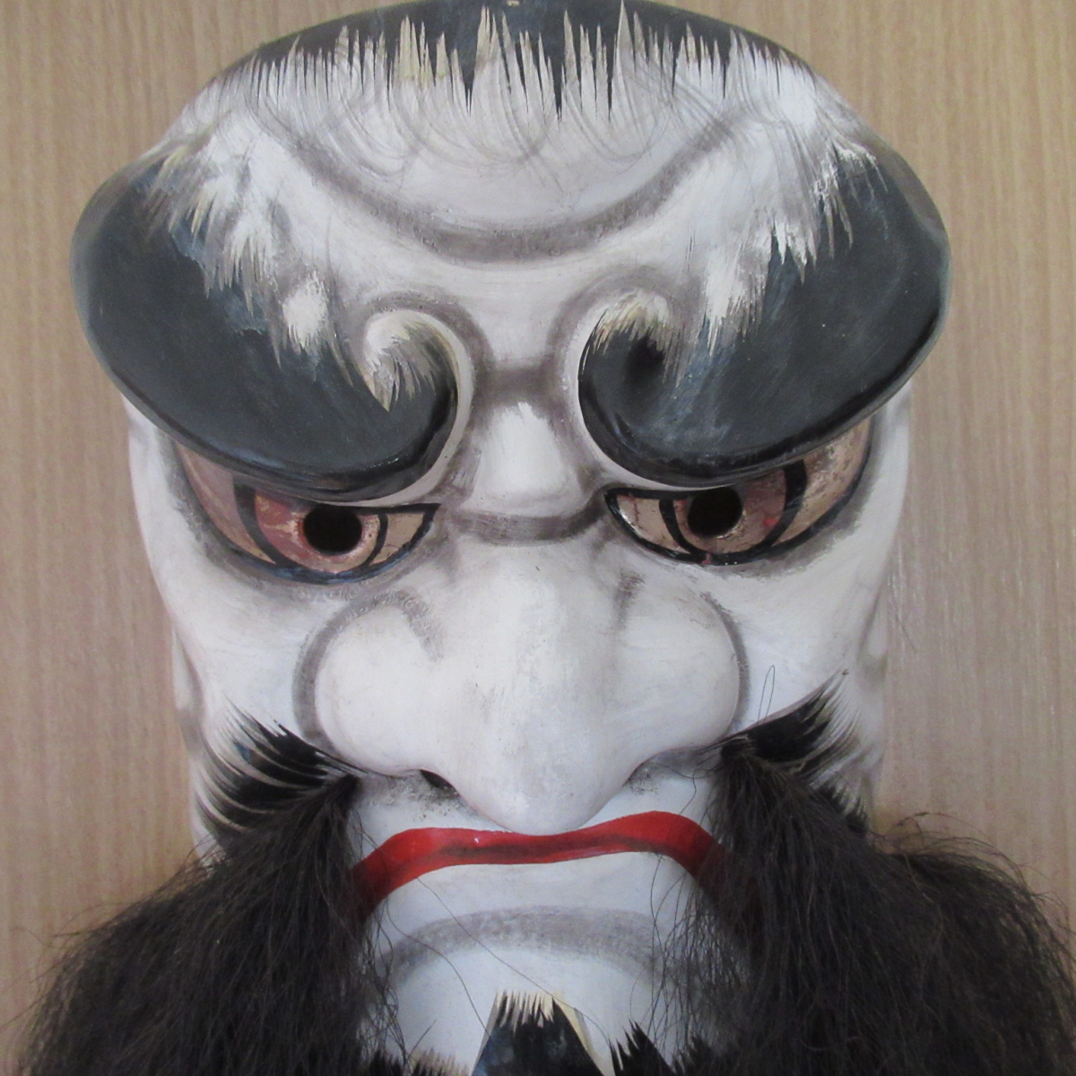 お面 能面 鬼面 石見神楽面 般若面 骨董品 工芸品 魔除 Yahoo