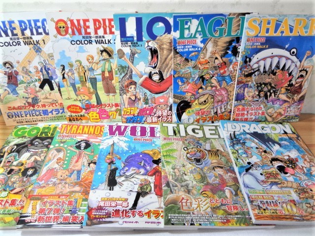 付録付き】ワンピースONE PIECEカラーウォーク1〜10 ワンピース