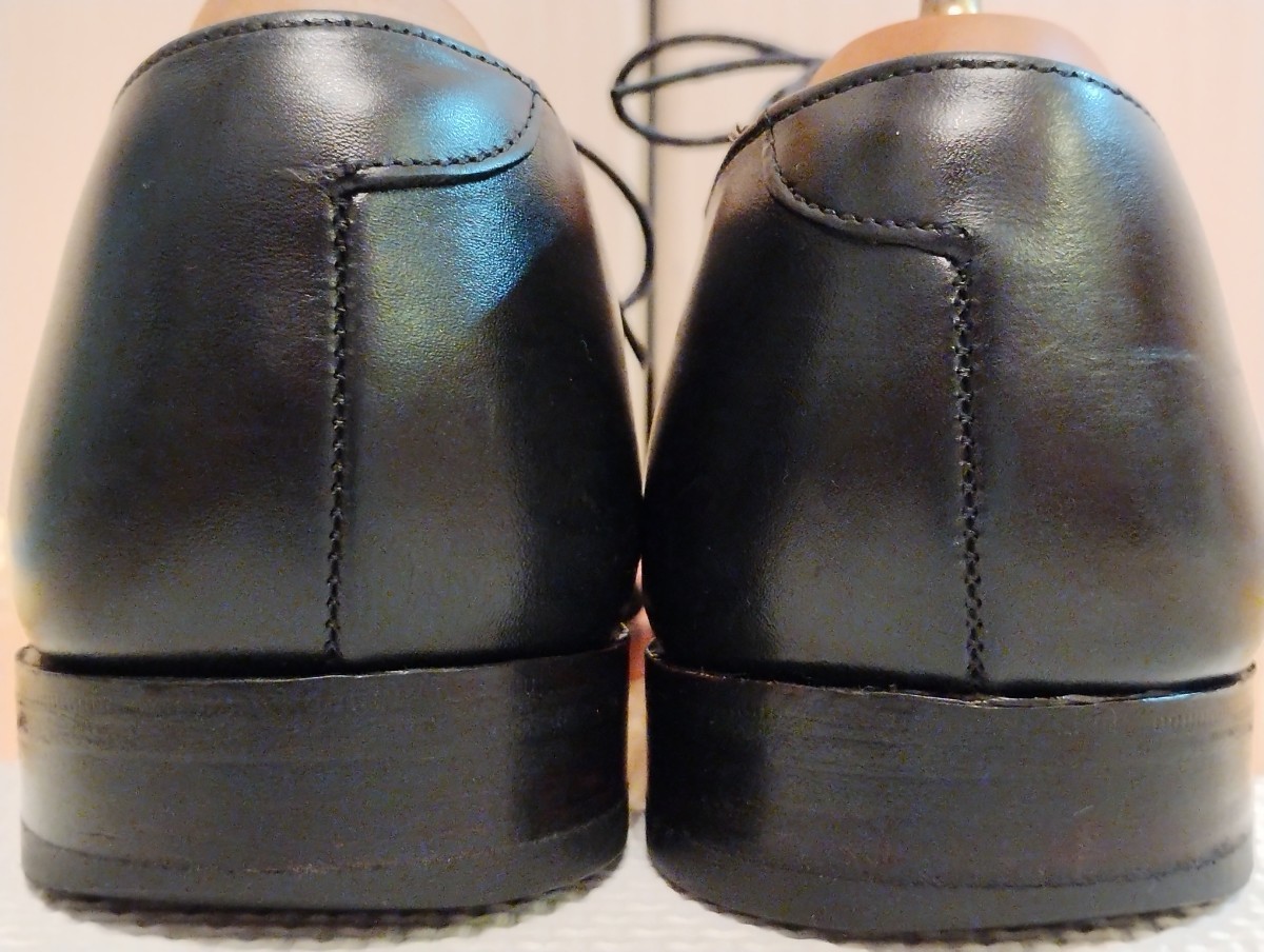 減り少なめ ロイドフットウェア ストレートチップ 黒 UK 6 24.5