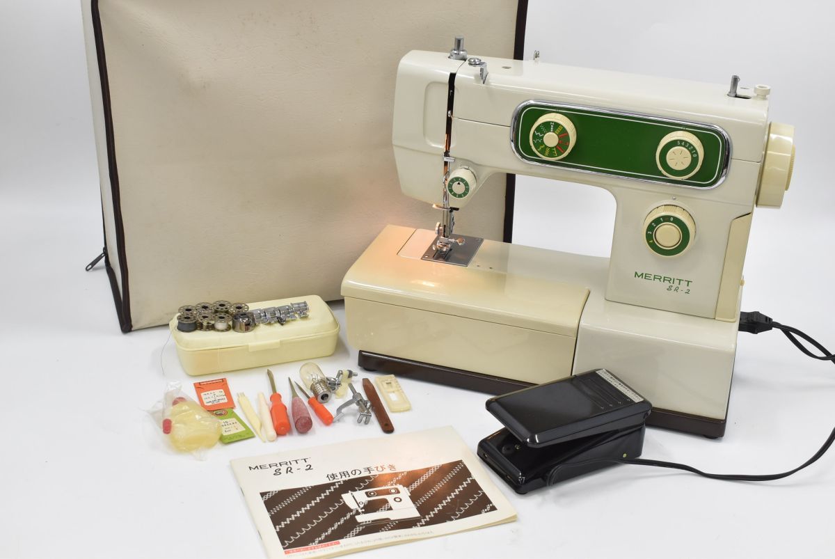 SINGER MERRITT SR-21 シンガー メリット ミシン ロックミシン - Yahoo 