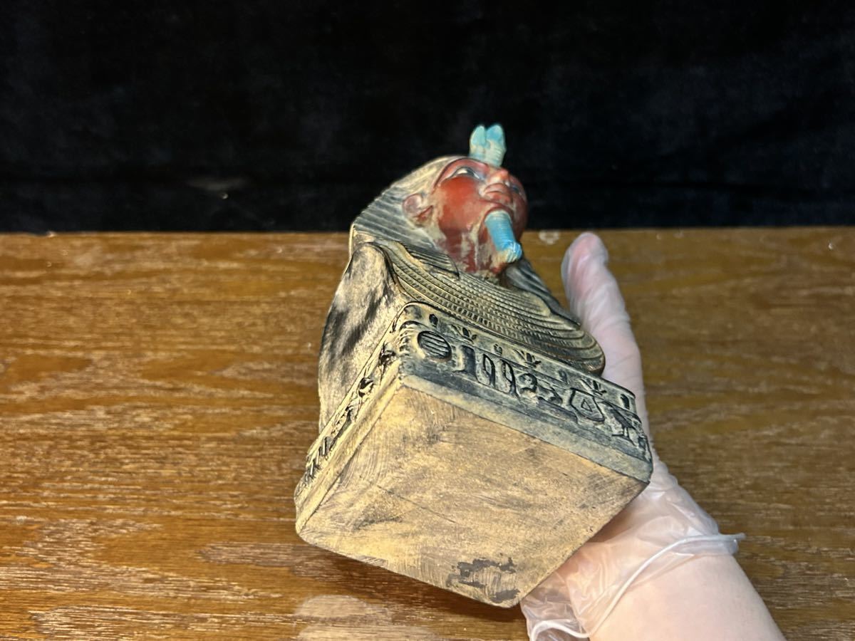 1生に1度の出会い】古代エジプト ツタンカーメン王胸像 考古学 副葬品