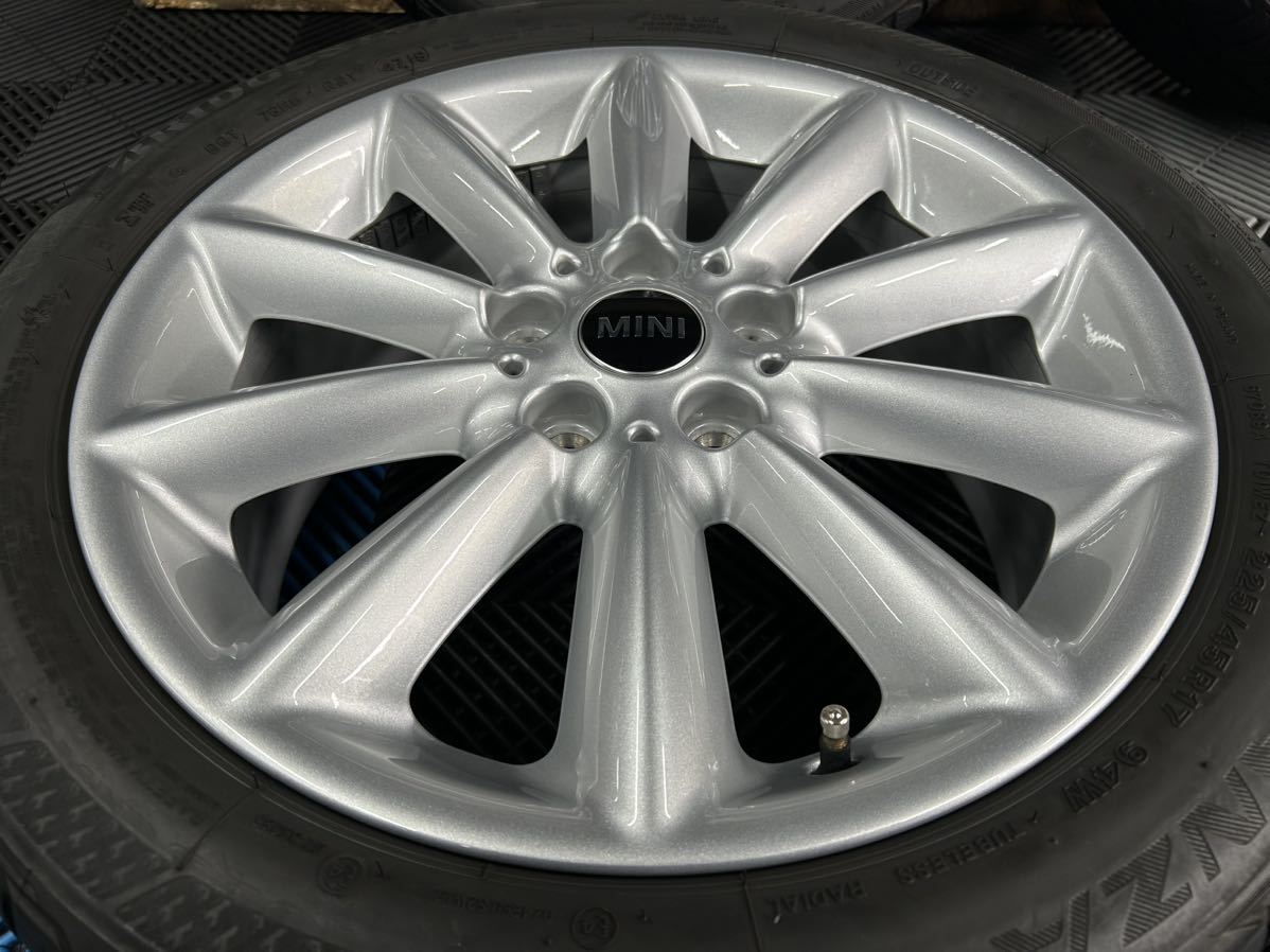 BMW ミニ MINI F54 クラブマン純正 17インチ7.5J+54 PCD112 2018年製BS 