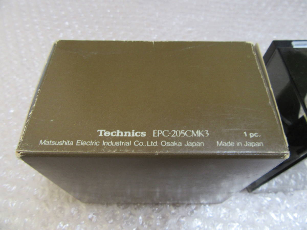 Technics テクニクス/ステレオカートリッジ EPC-205CMK3 TTDD/ケース函