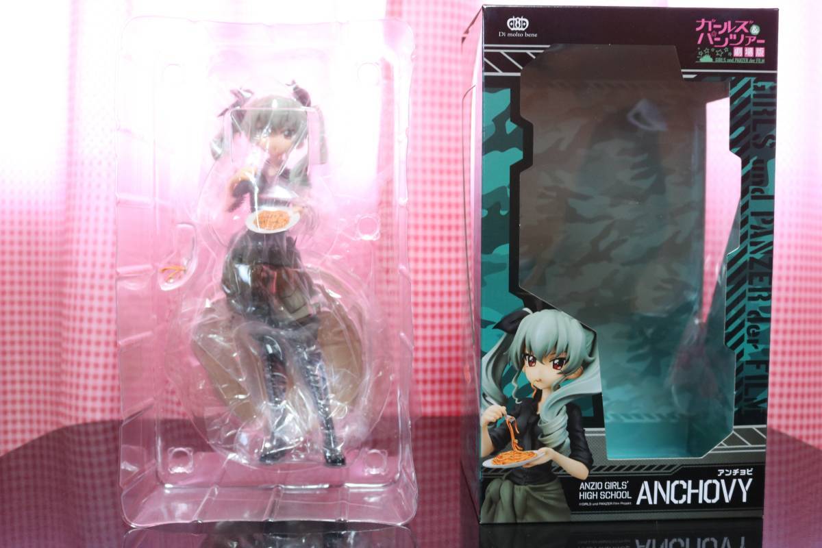 ガールズ＆パンツァー 劇場版　ディ・モールト ベネ　1/7　フィギュア　アンチョビ アンチョビ 劇場版 1&frasl;7