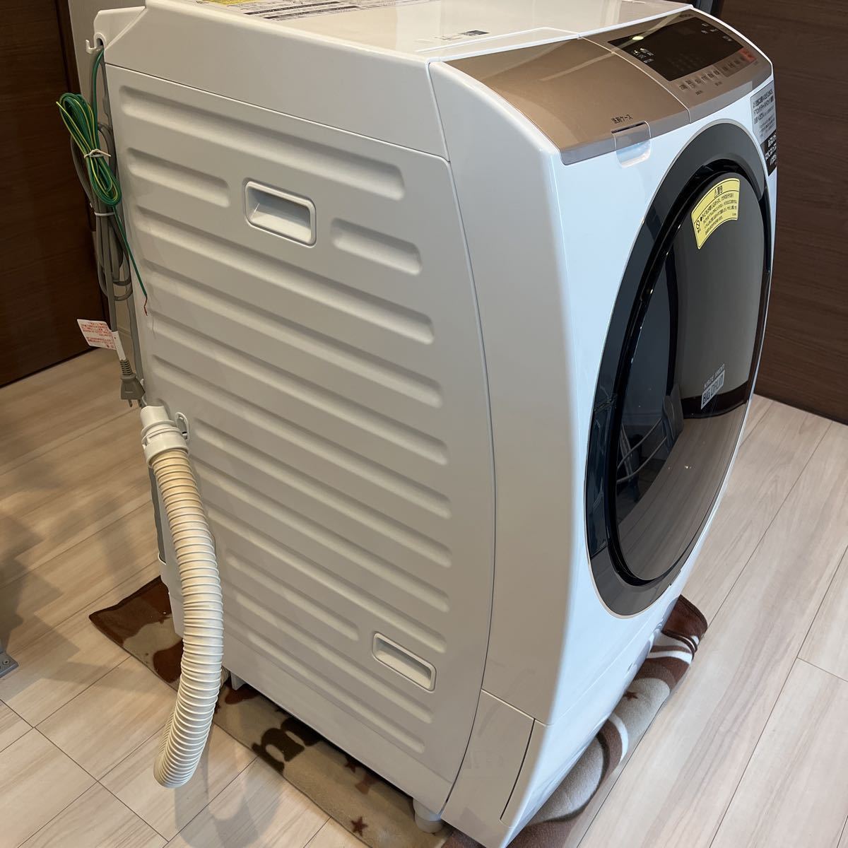 日立ドラム式洗濯機11kg／6kgBD-SX110EL2020年製