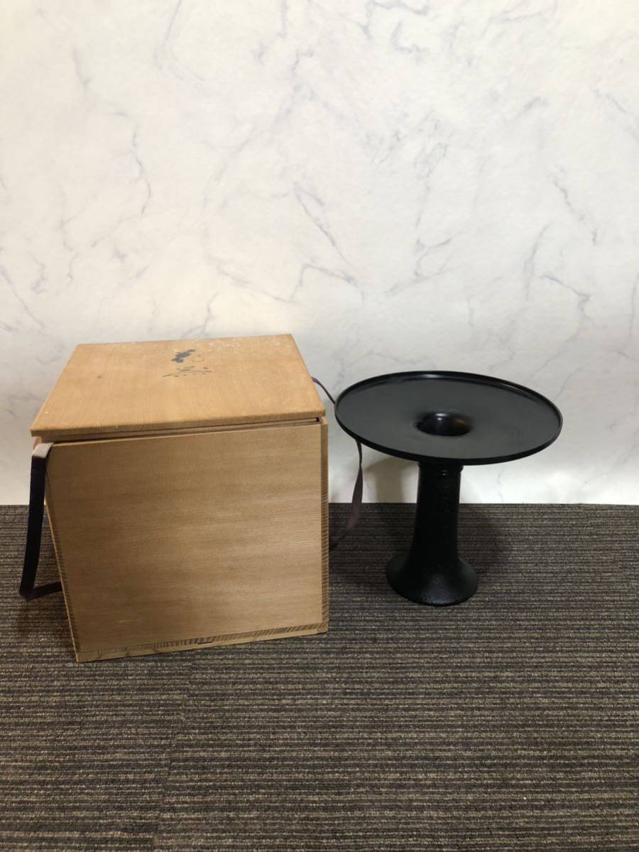 いけばな 池坊 一文字 華道具 花瓶 銅花器 薄端 花器 花生 花入