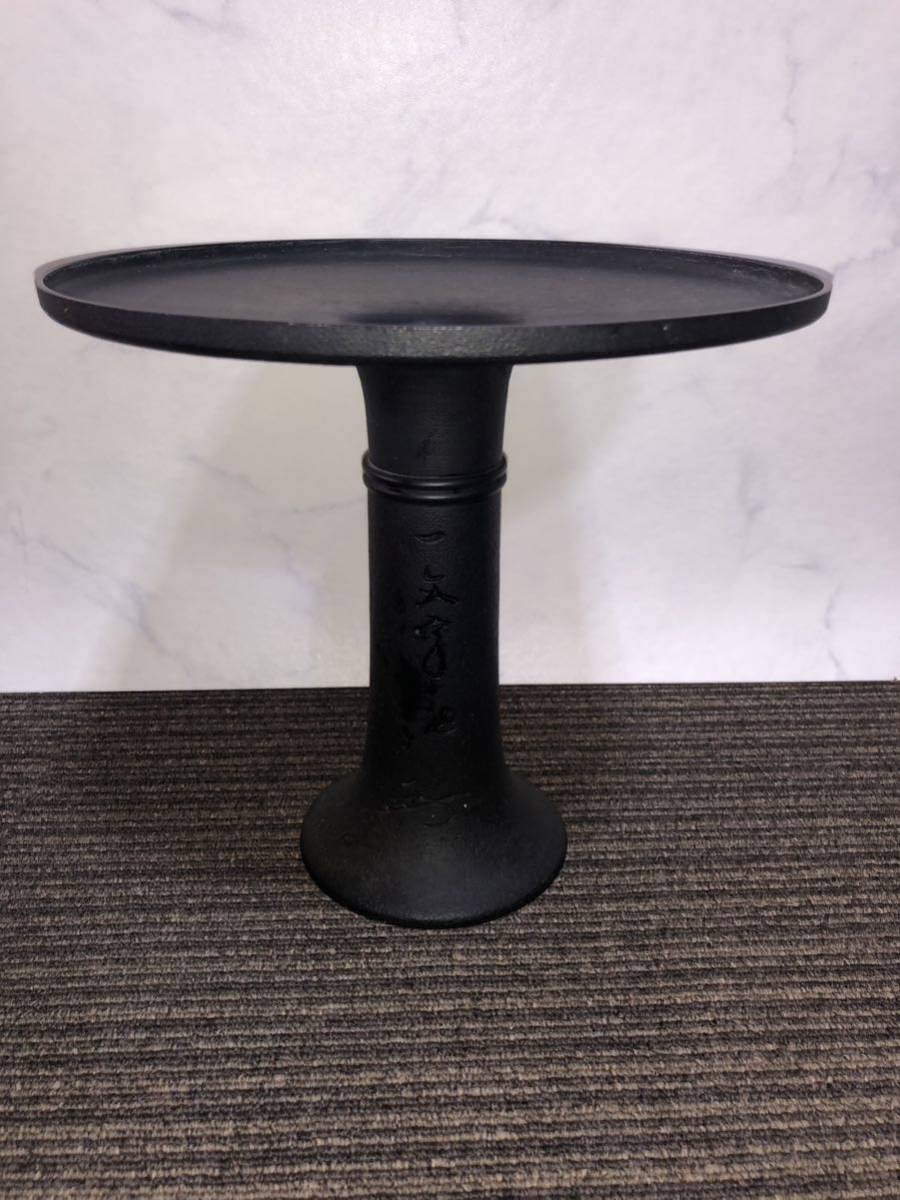 いけばな 池坊 一文字 華道具 花瓶 銅花器 薄端 花器 花生 花入