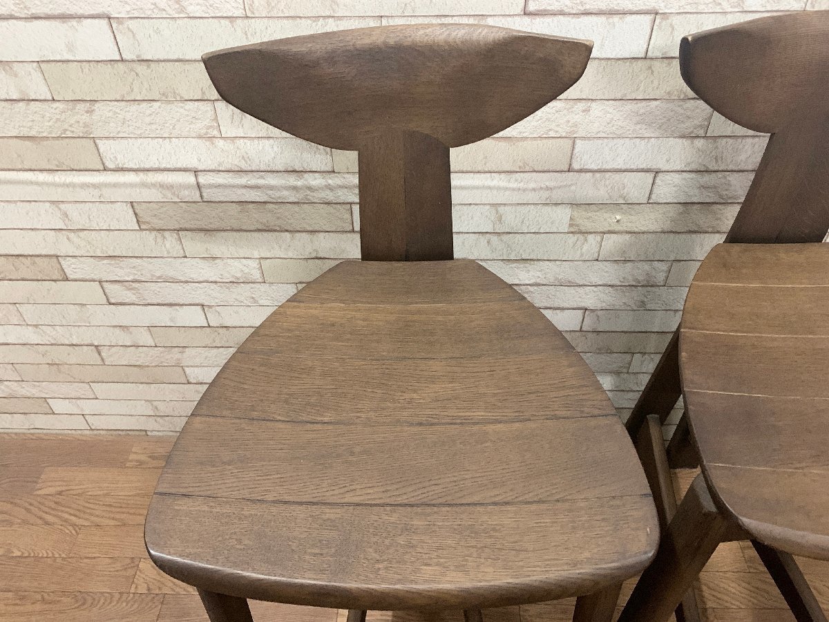 shirakawa シラカワ カウンターチェア 1脚のみ ハイスツール イス 木製