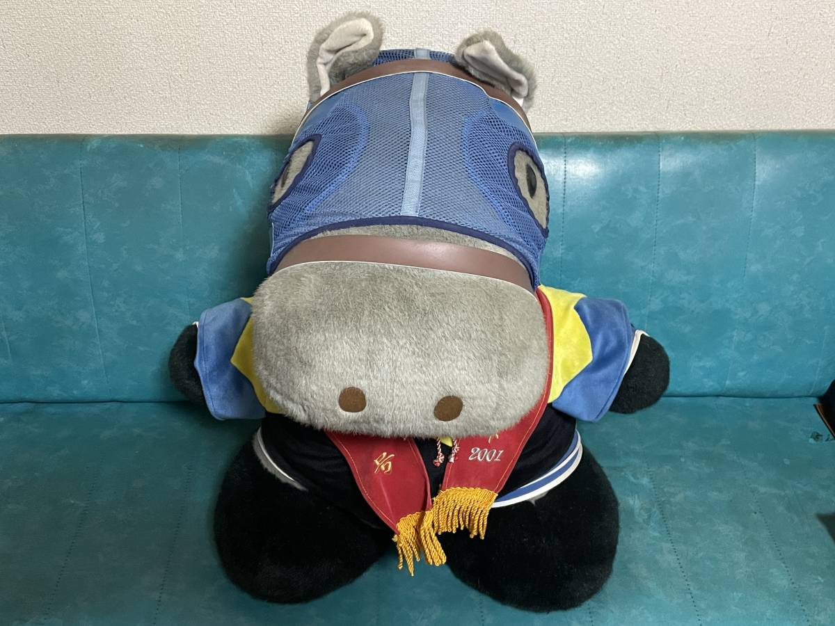 レア 特大 約65cm ノーザンホースパーク限定 クロフネ号 ぬいぐるみ 第 