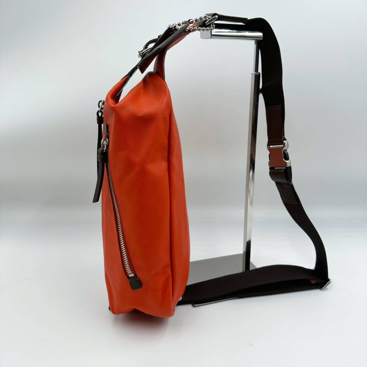 1円 【未使用級希少カラー】コーチ COACH ショルダーバッグ ボディ 