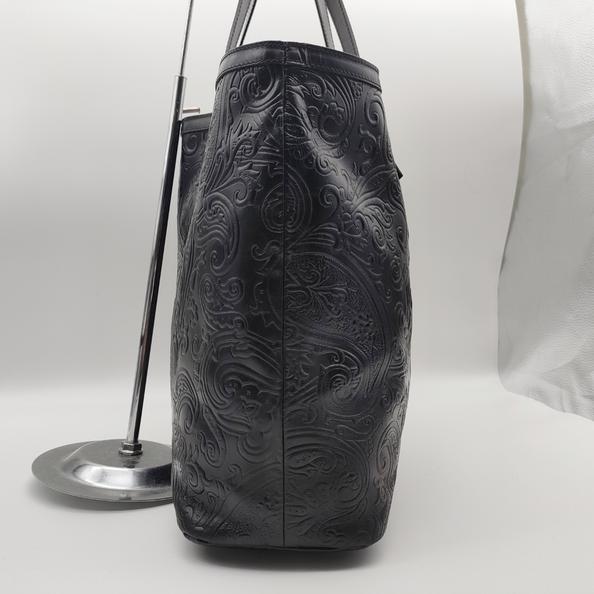 極美品 エトロ ETRO マルゴット ペイズリー メンズ トートバッグ 