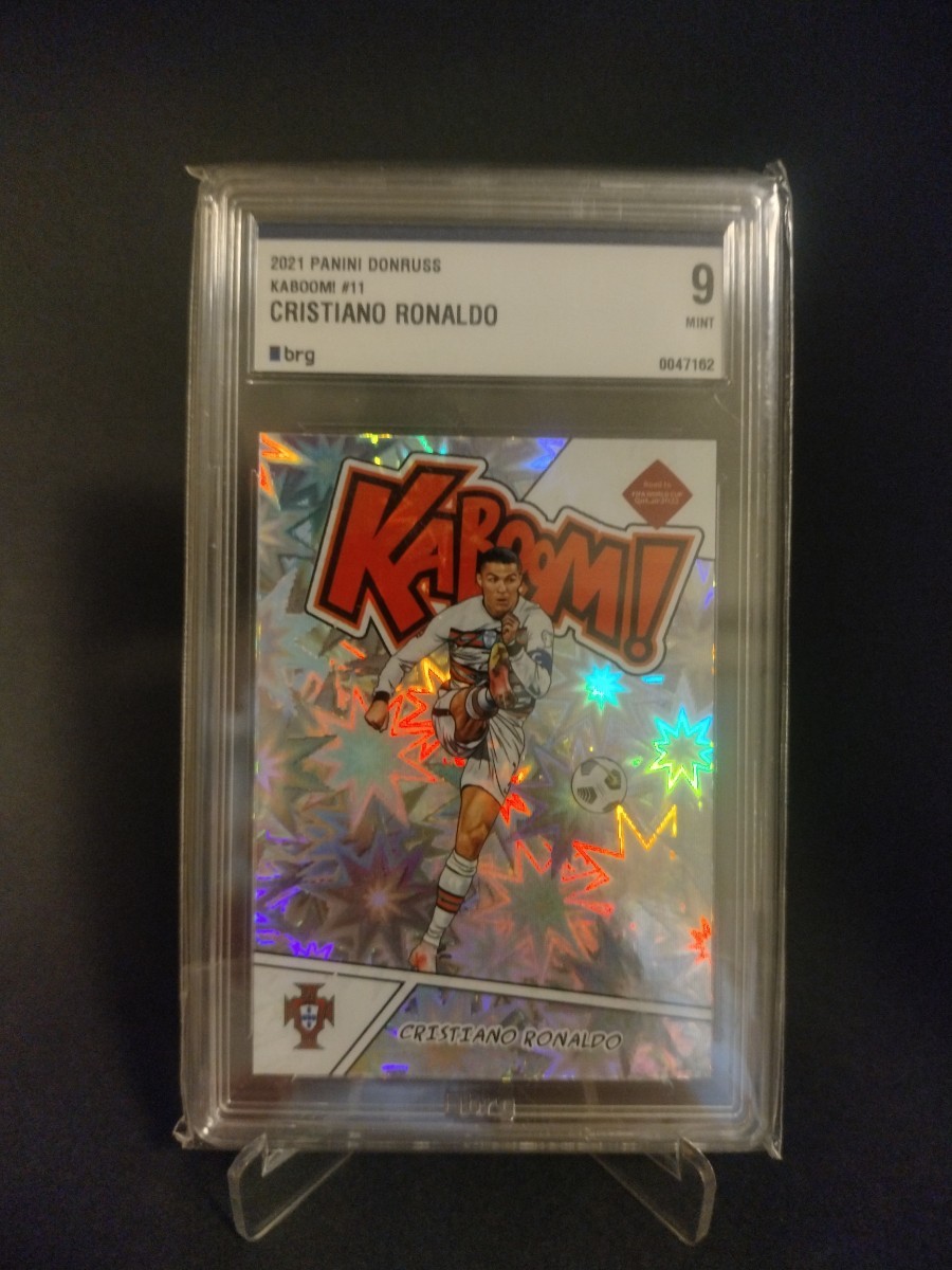 2021-22 Panini Donruss World Cup Soccer KABOOM! #11 Cristiano