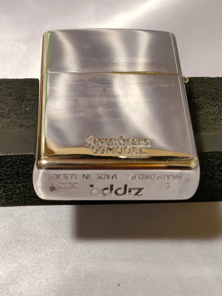 セブンスター SevenStars 99 MODEL 両面加工 ビンテージ zippo 1999年 