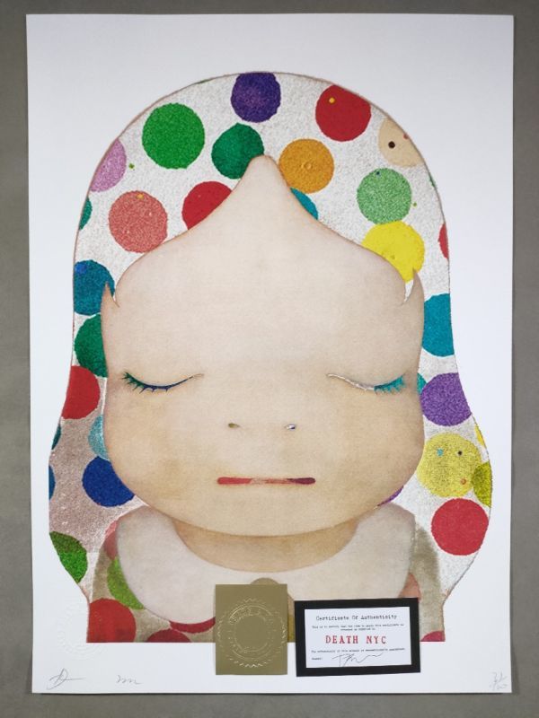 DEATH NYC 世界限定100枚アートポスター奈良美智② 世界限定100枚 DEATH NYC アートポスター 奈良美智
