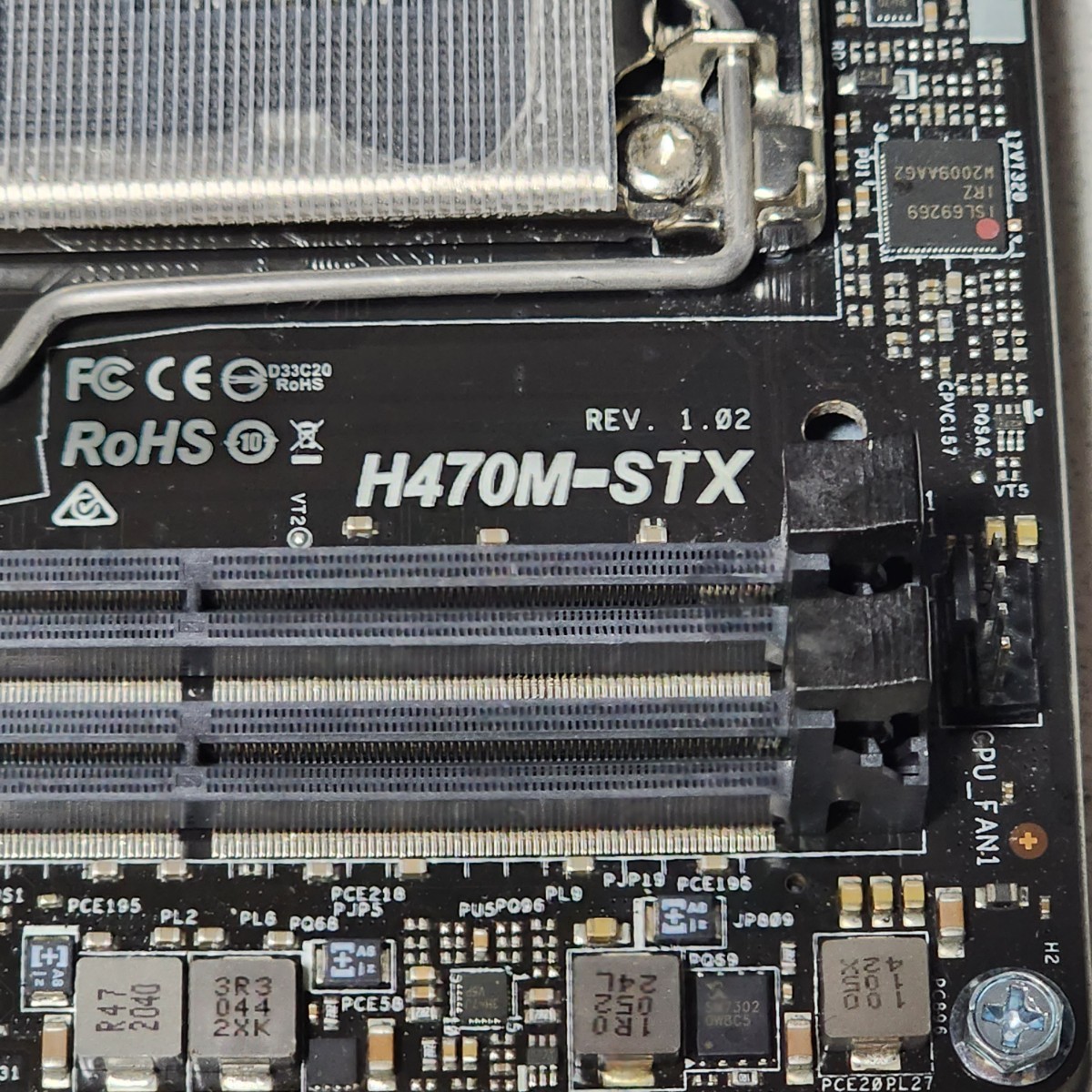 送料無料】ASRock DeskMini H470 ベアボーンキット ジャンク品 H470M