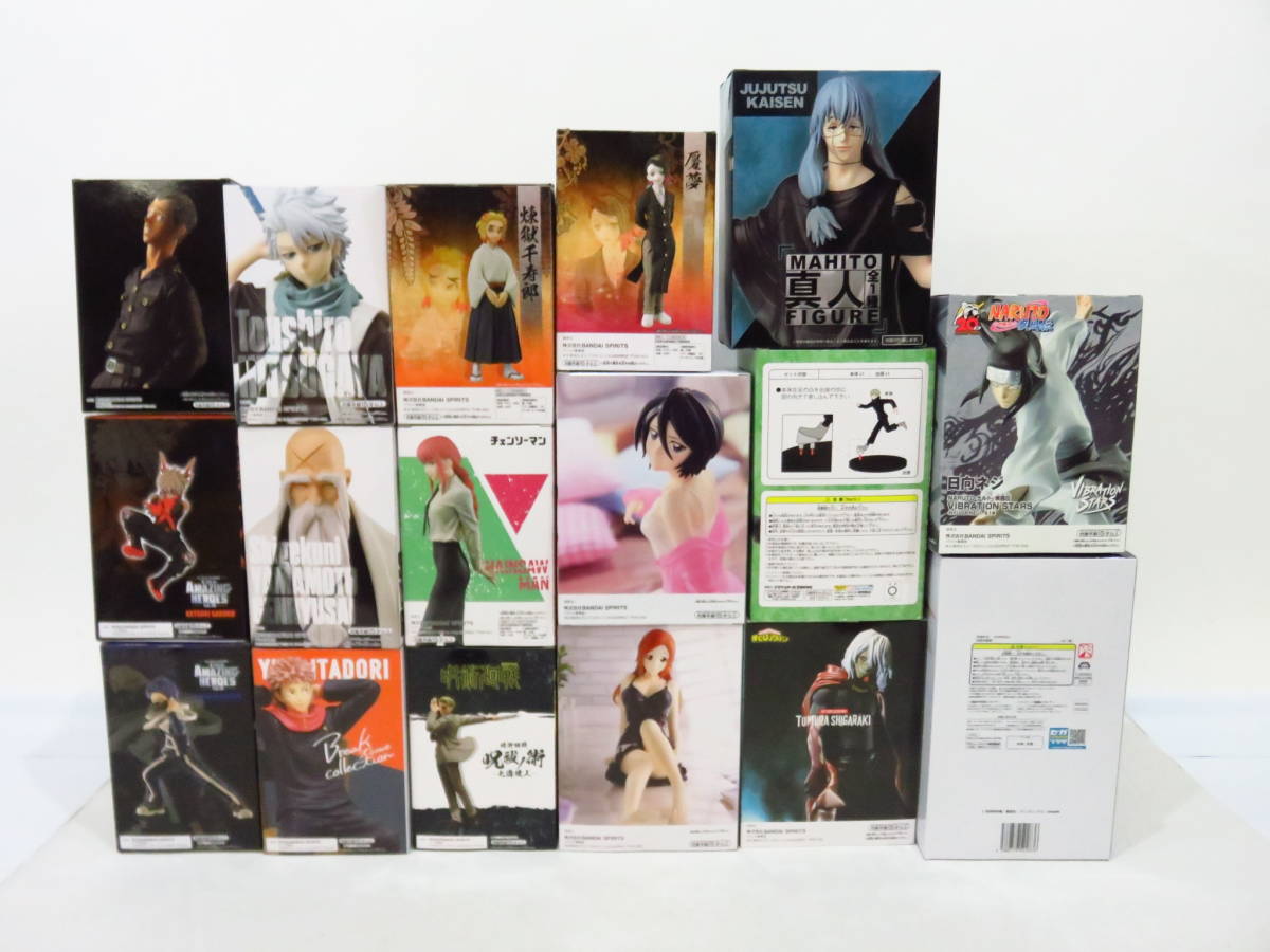 n2353k 【未開封】 少年誌フィギュア 17種セット ヒロアカ 死柄木 爆豪 