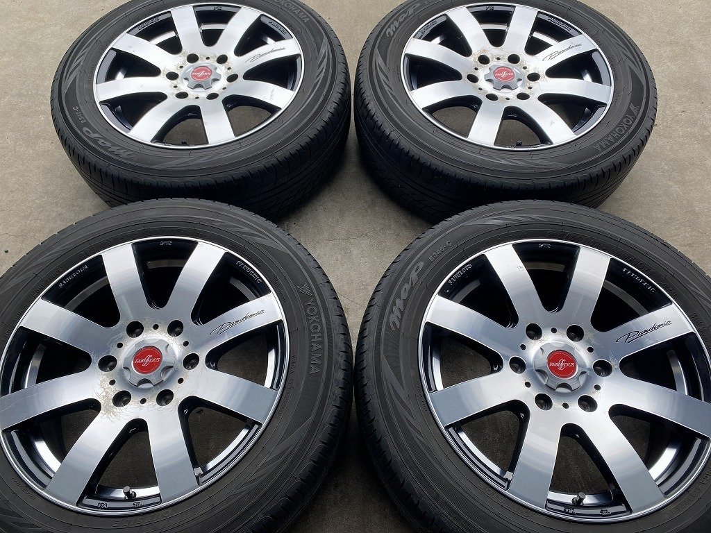 【大人気，豊富な】 ガリ傷無し 4本 ハイエース用 ファブレス LW8 17インチ 6.5J +38 6-139.7 バン規格 ダンロップ 215/60R17 109/107(ラジアルタイヤ)｜売買されたオークション情報、yahooの商品情報をアーカイブ公開 - オー 6穴