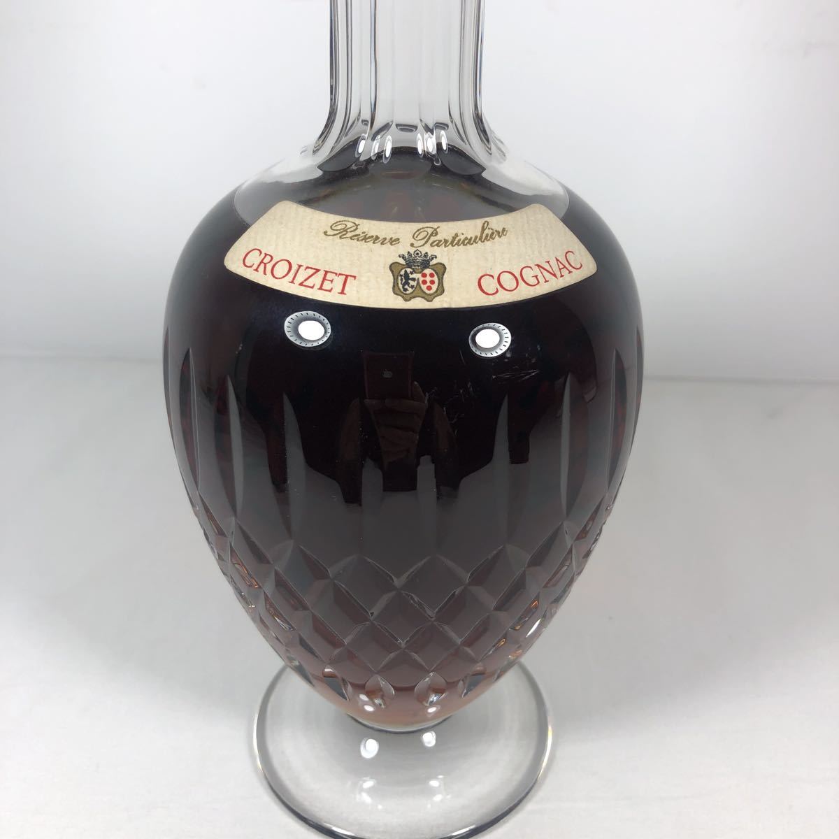 クロアーゼ ブランデー クリスタル デキャンタ 700ml クリスタル